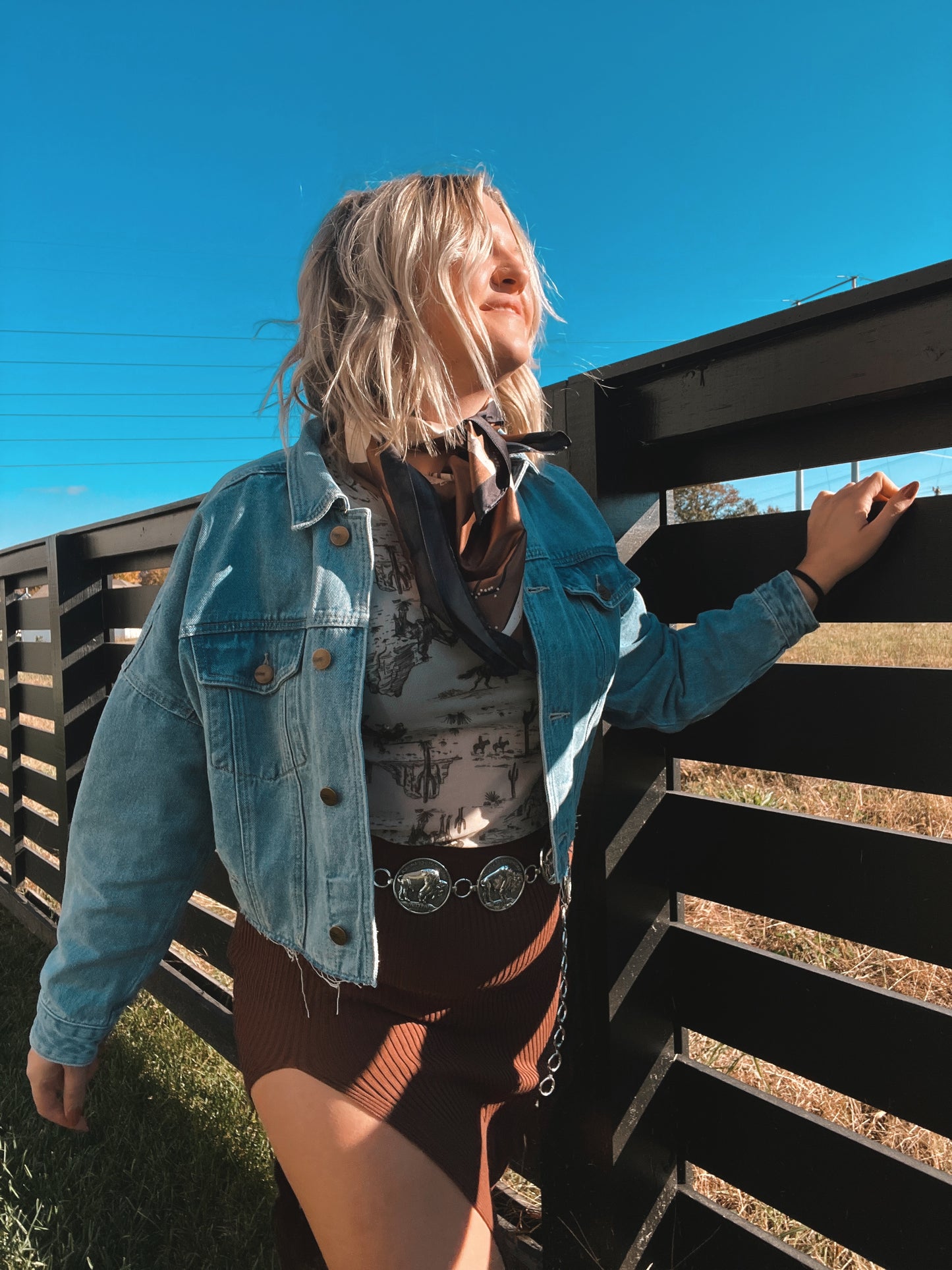 Rocky's Crop Denim Jacket