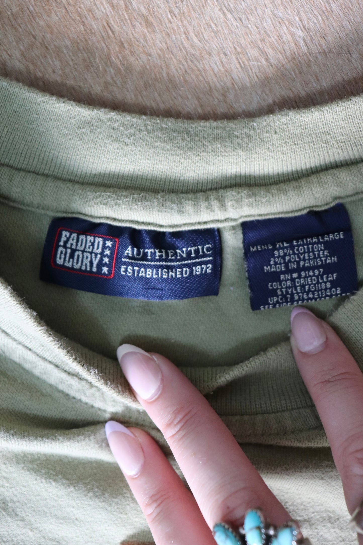 Faded Glory Up-cycled Shirt
