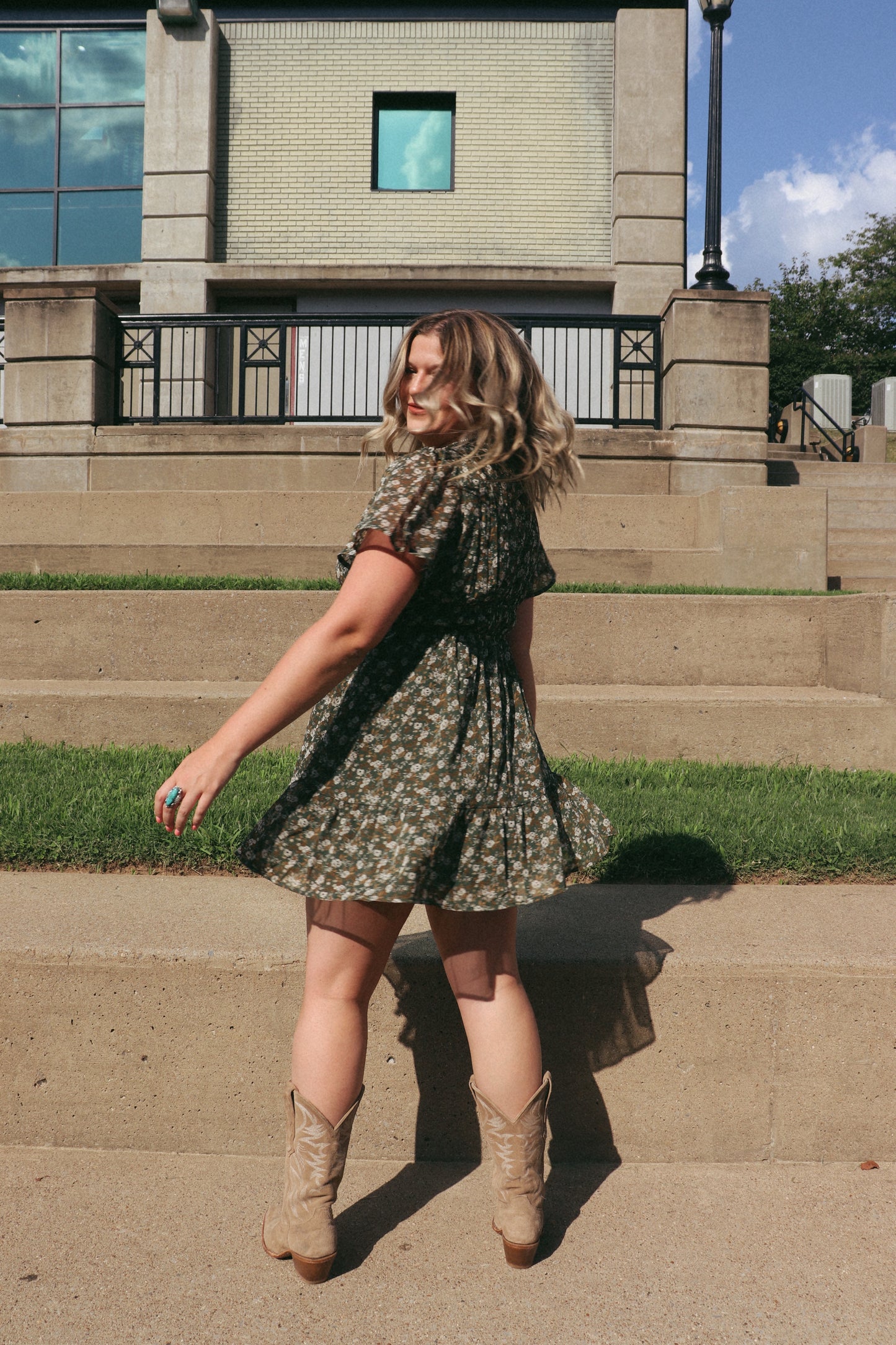Hunter Floral Mini Dress