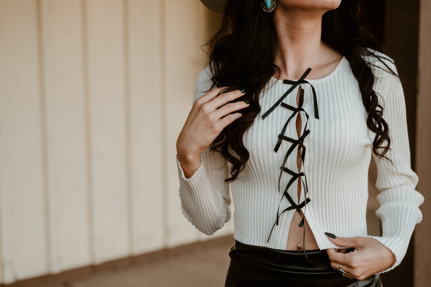 Brandi Bow Sweater