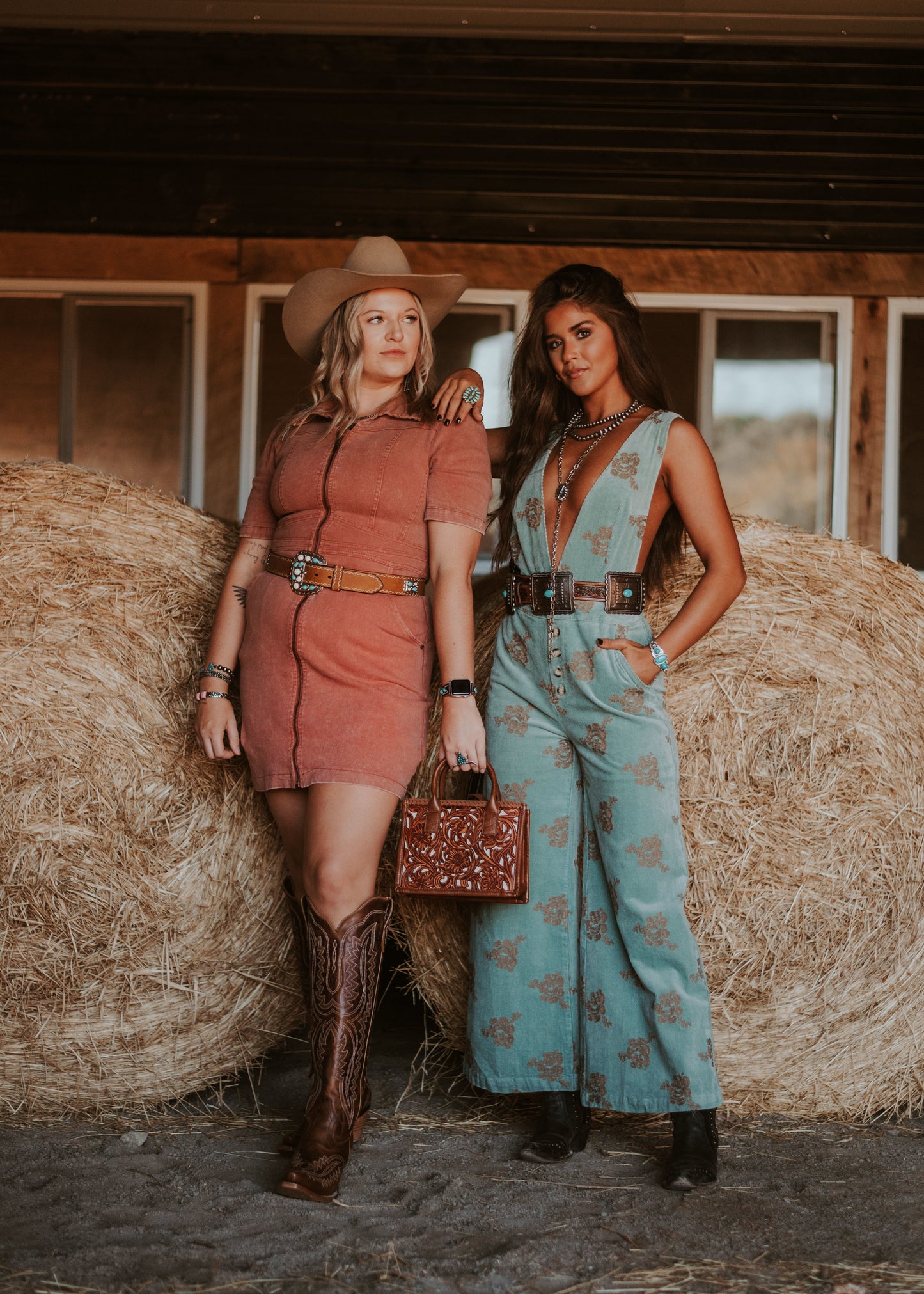 Cinnamon Corduroy Zip Dress