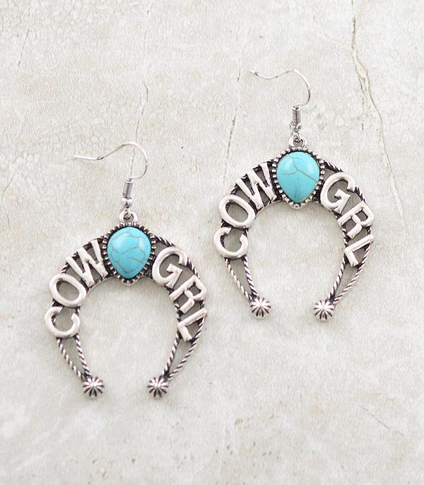 Cowgirl Hook Earrings