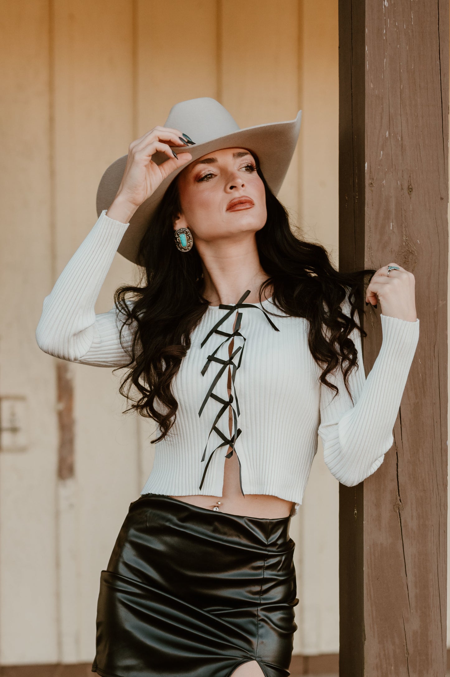 Brandi Bow Sweater