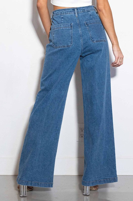 Lainey Wide Leg Jeans
