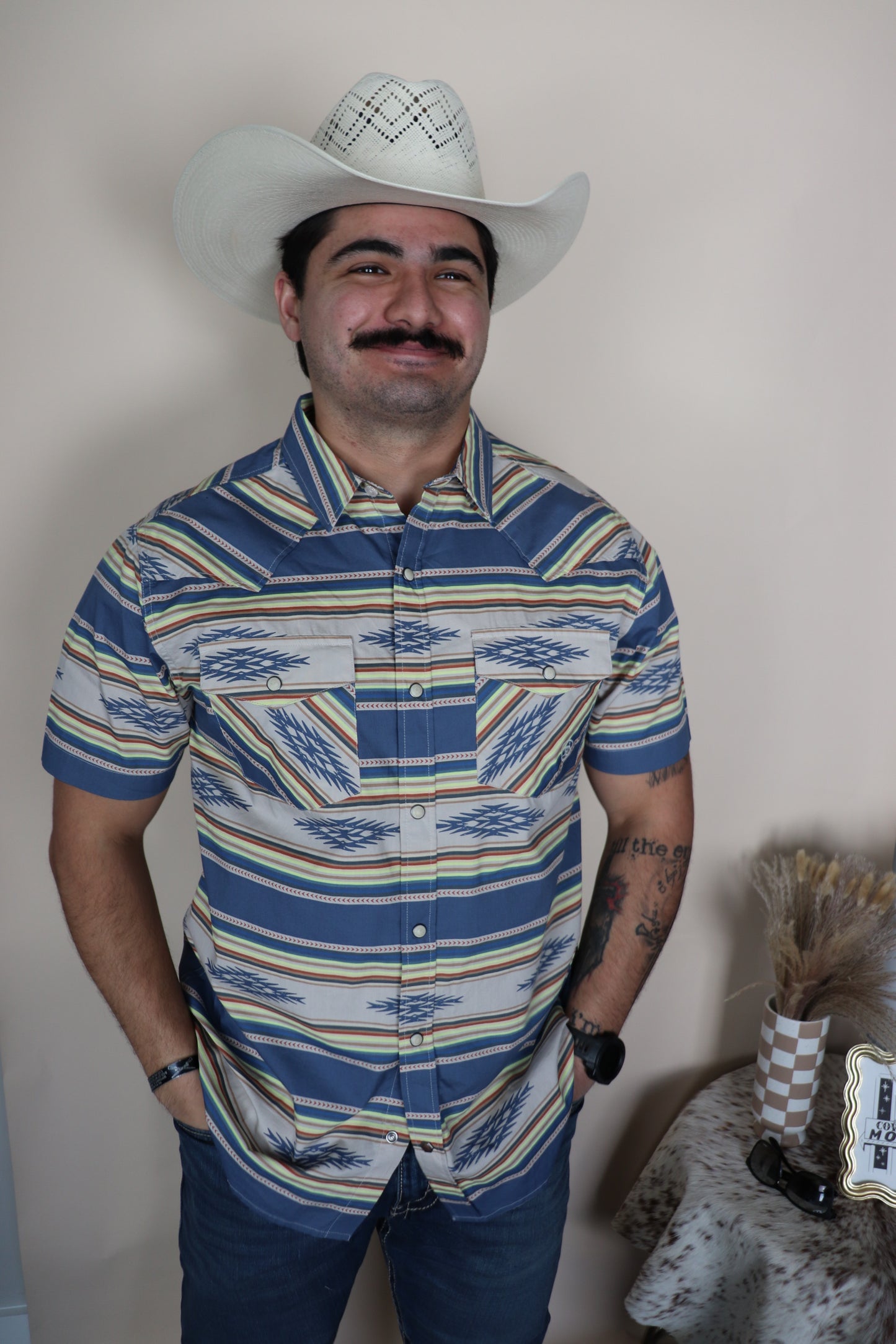 Ariat Retro Fit Aztec Men's Shirt