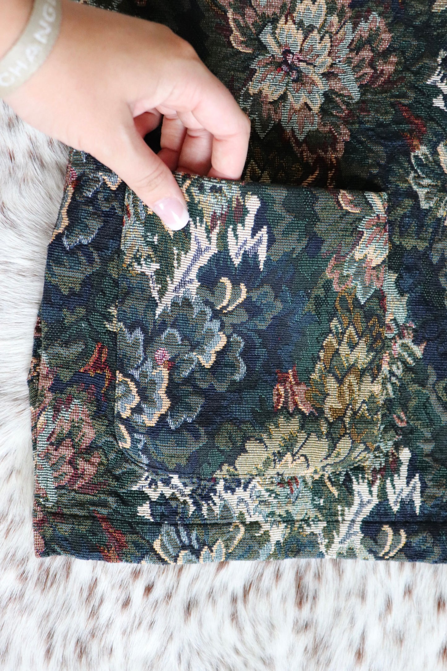 Vintage Floral Vest