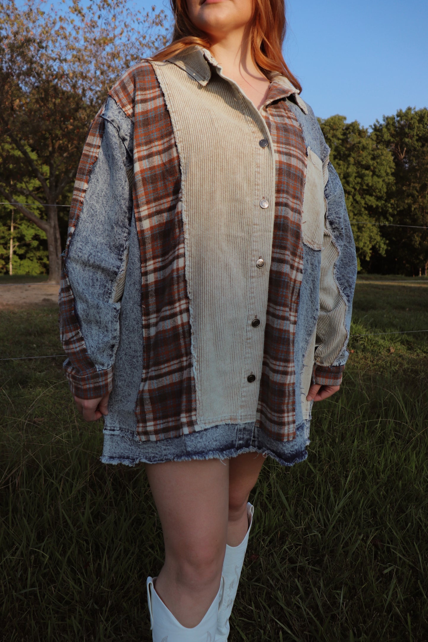 Charlotte Denim Shacket