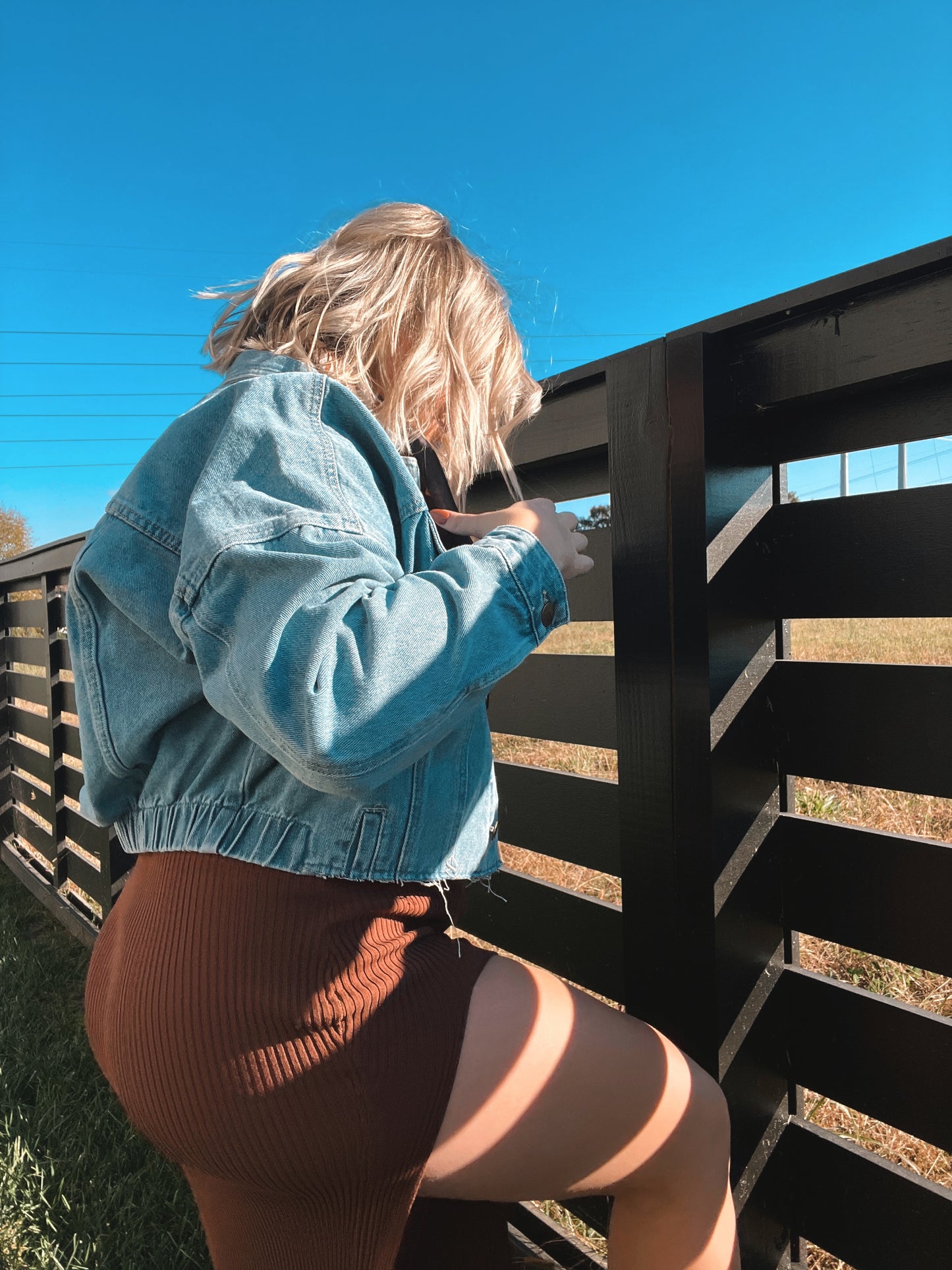 Rocky's Crop Denim Jacket