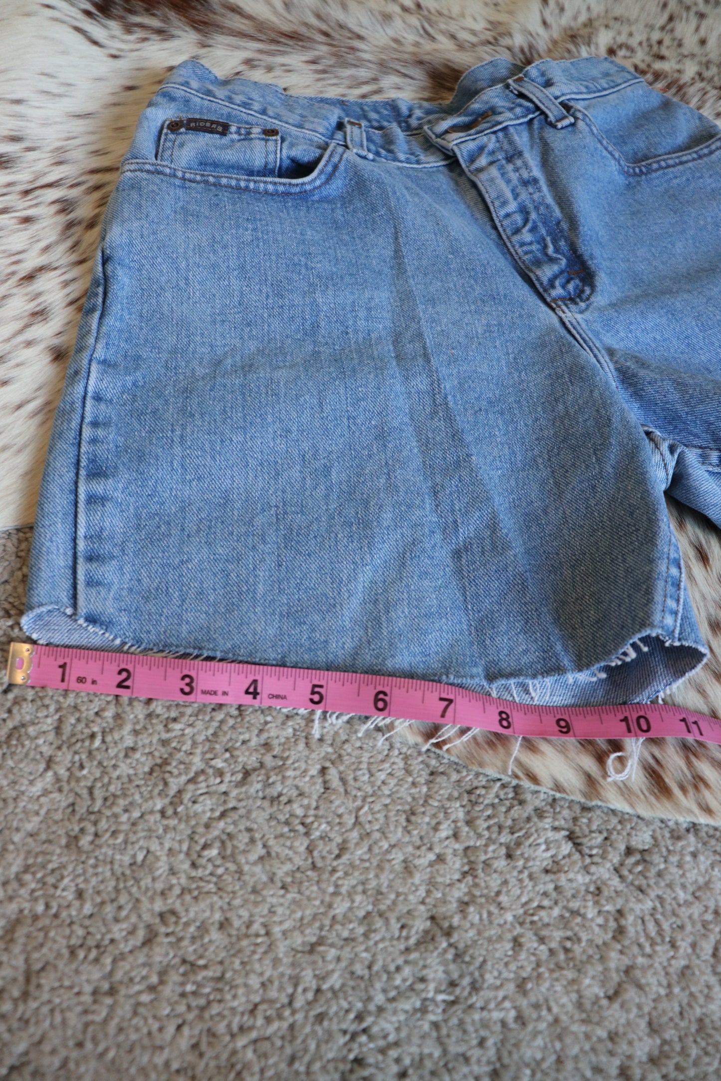 Up-cycled Lee Riders Shorts