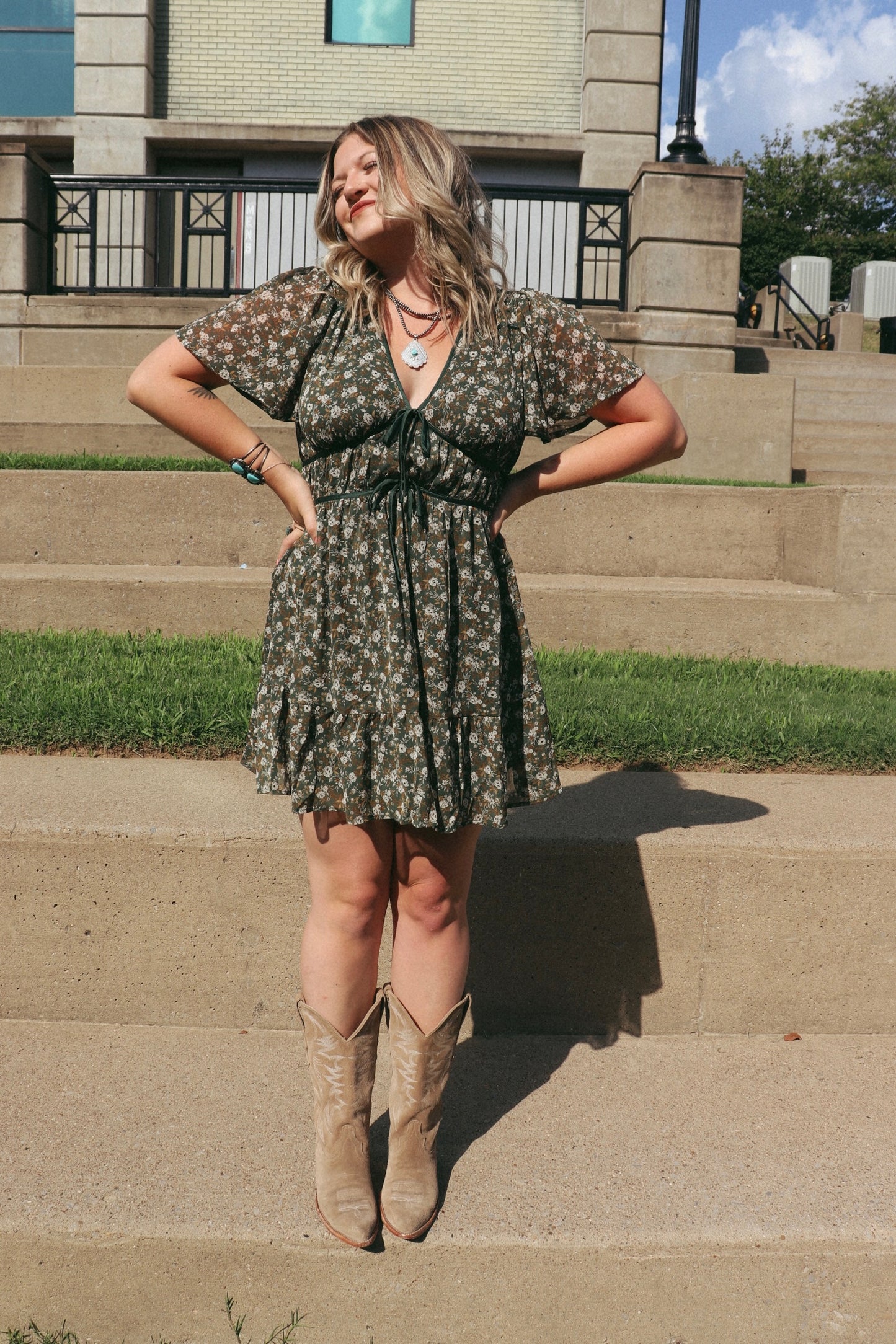 Hunter Floral Mini Dress