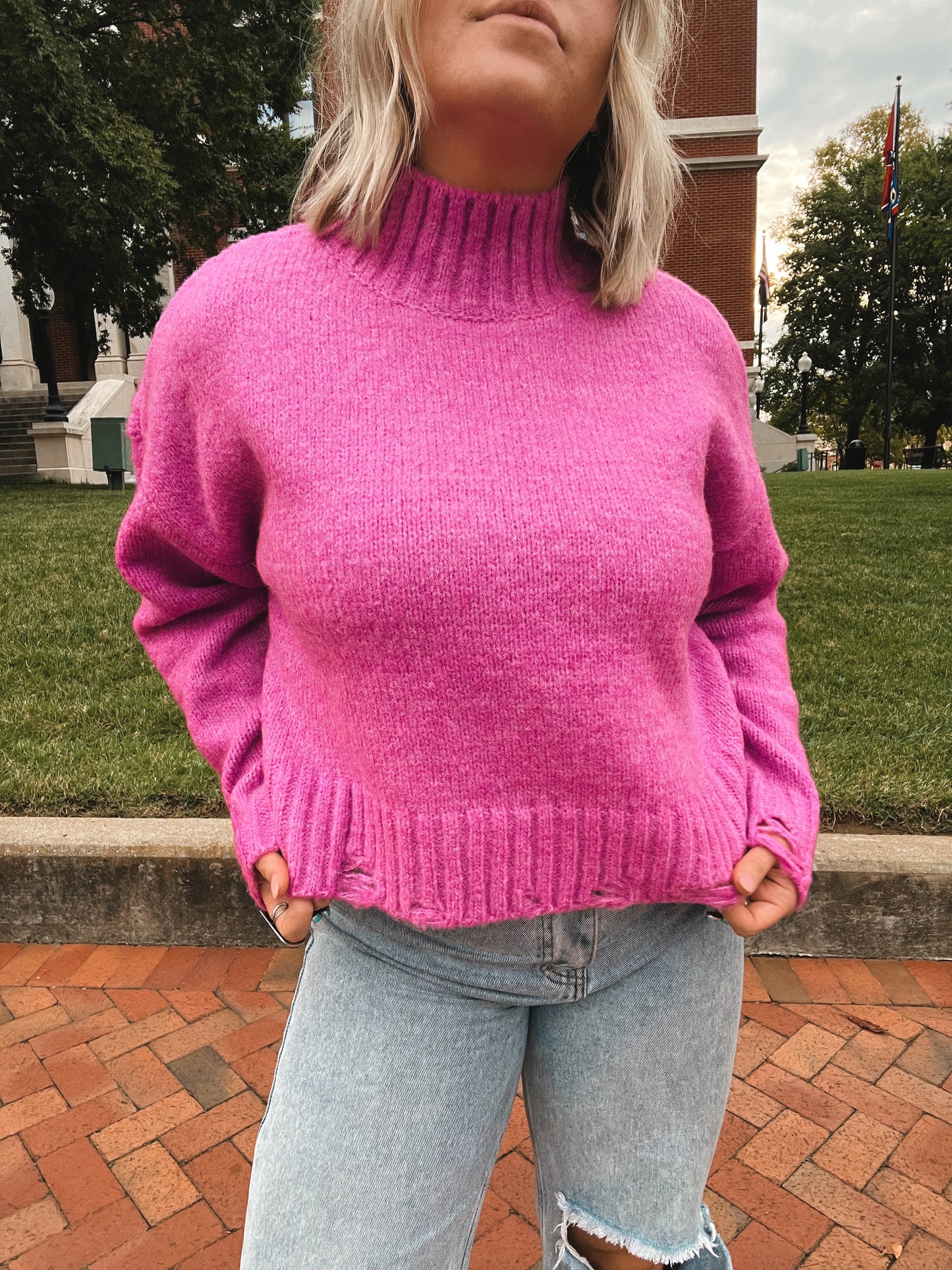 Hot Pink Lola Sweater