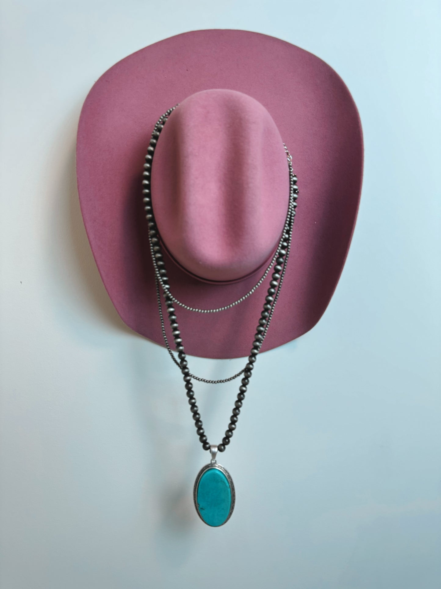 Turquoise Pendant Navajo Necklace