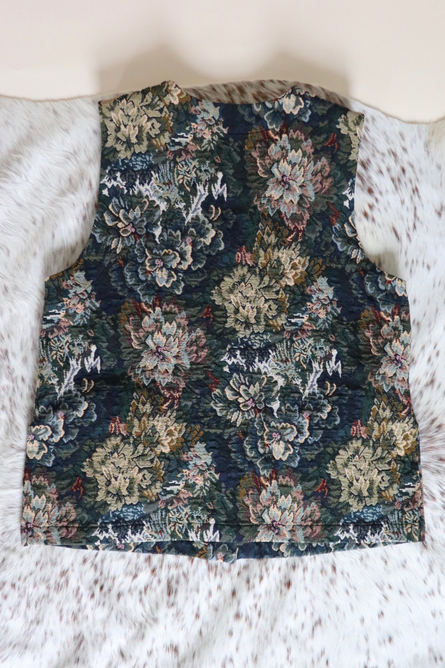 Vintage Floral Vest