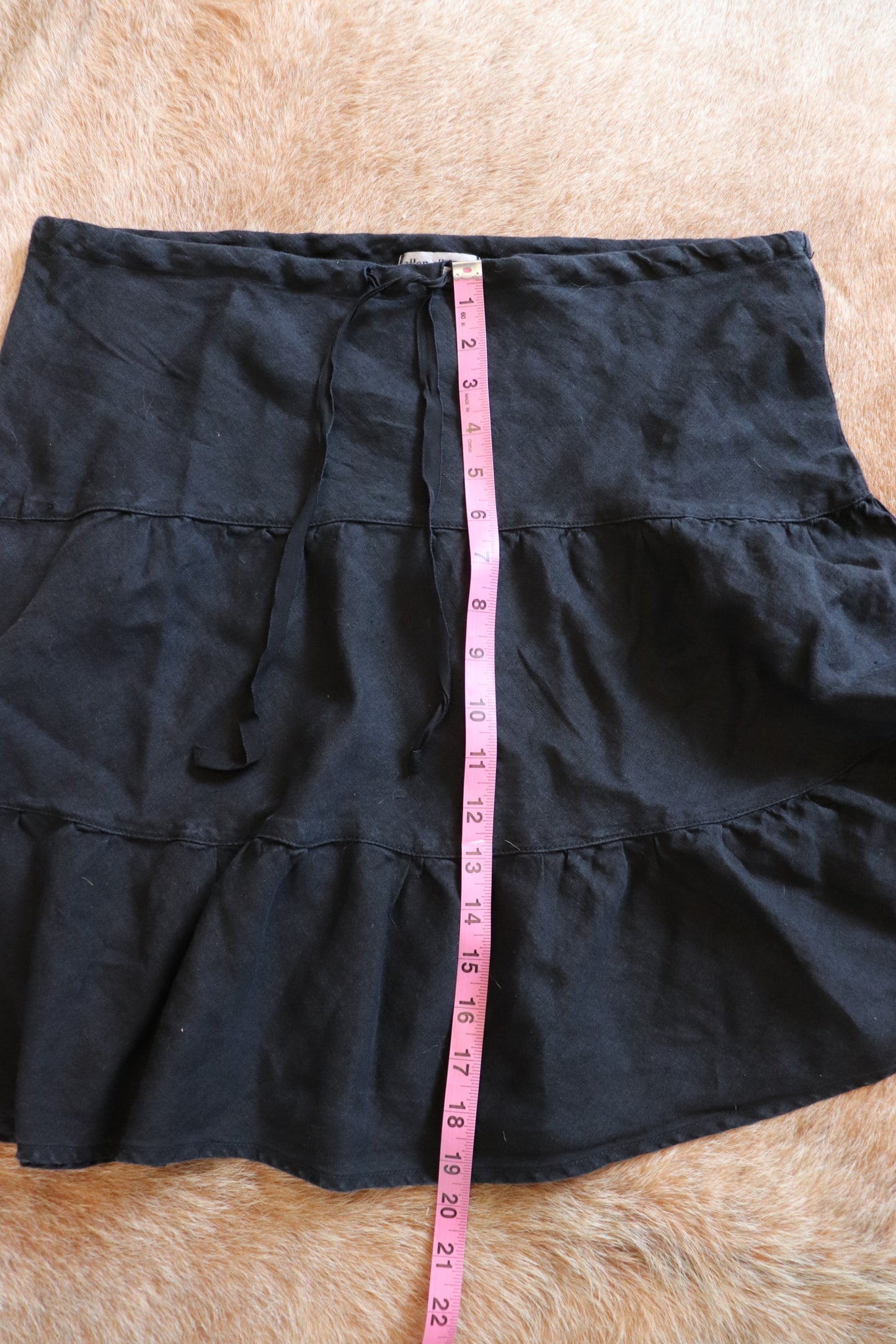 Allen Allen Black Skirt