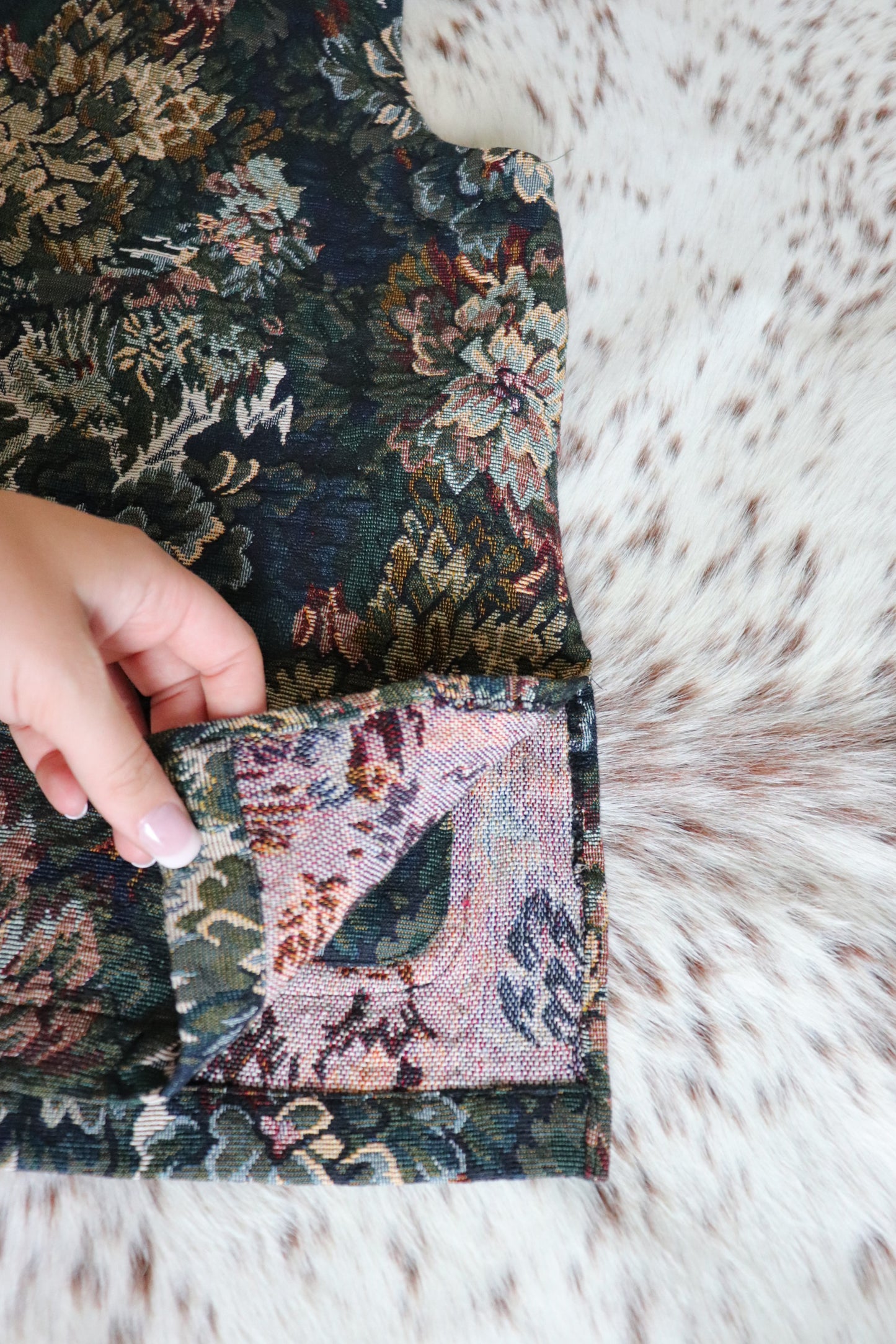 Vintage Floral Vest