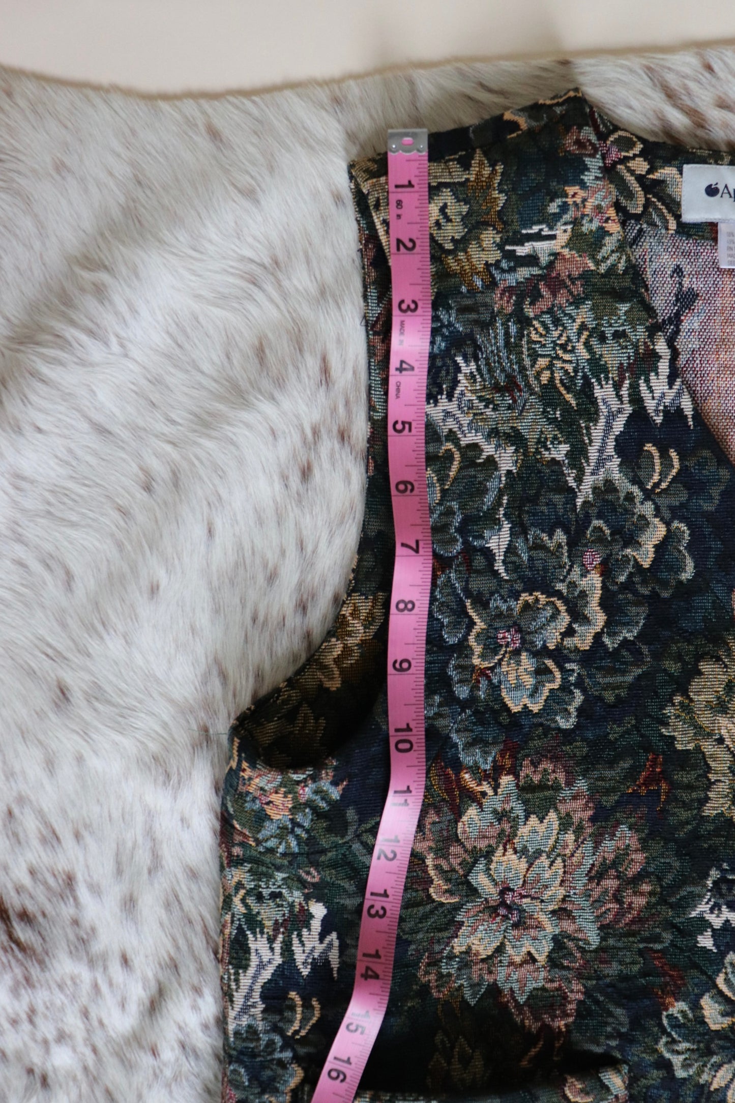 Vintage Floral Vest