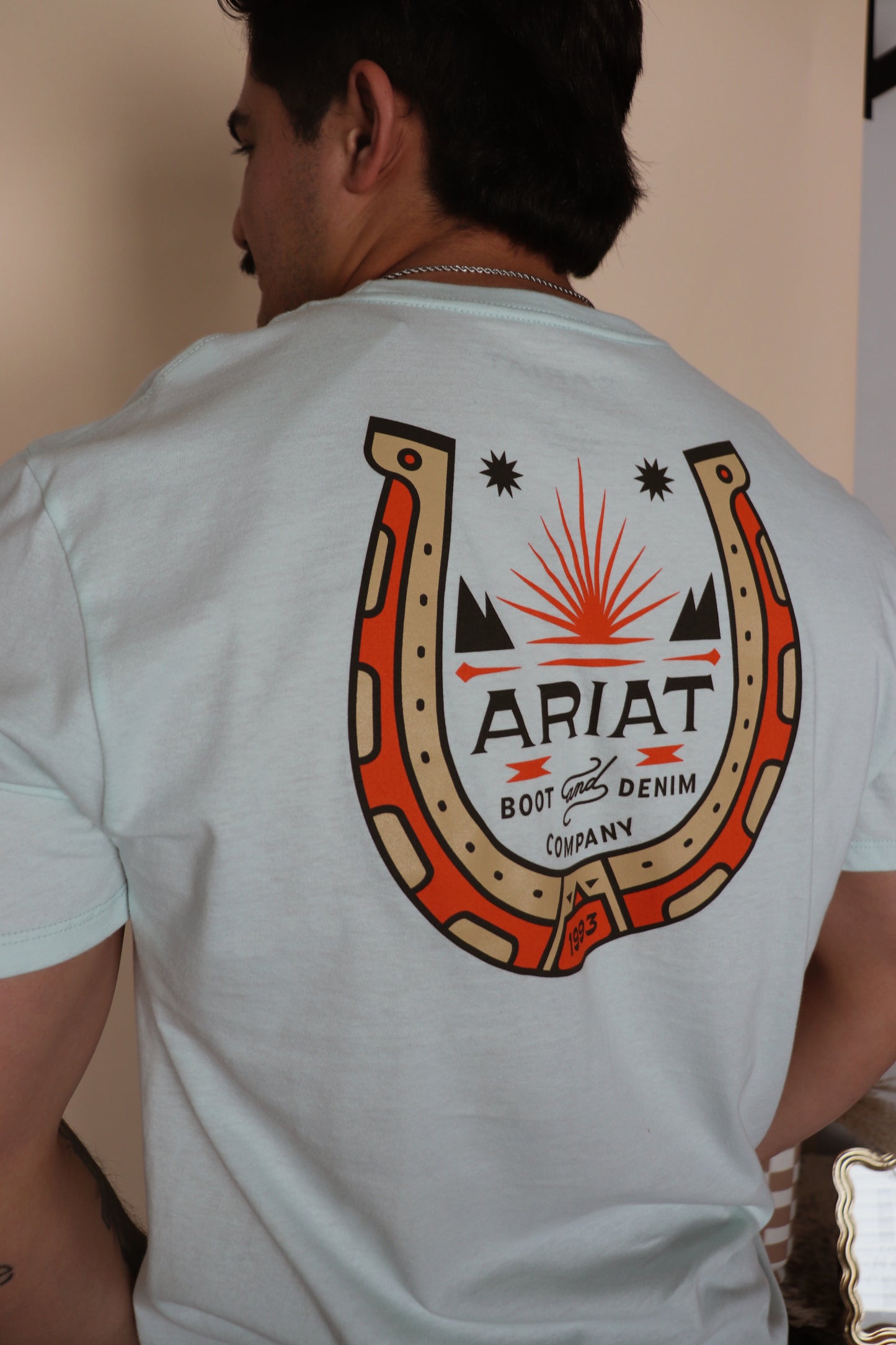 MNS Ariat Lucky Shoe Tshirt