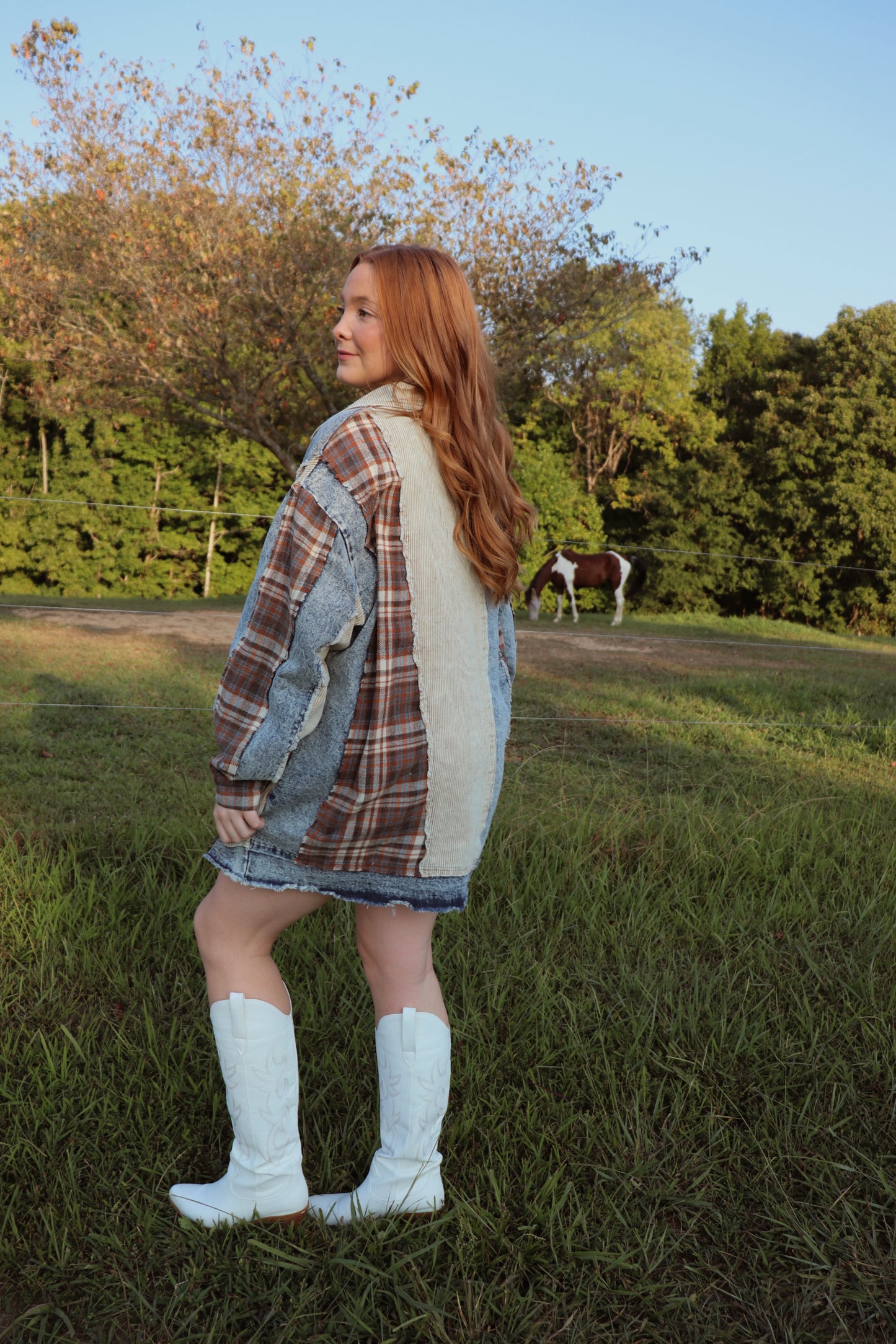 Charlotte Denim Shacket