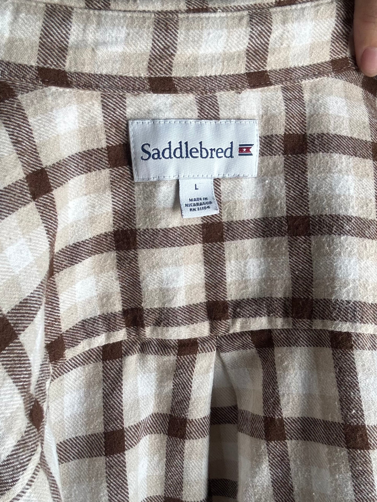 Grandpa Kyle’s Tan Flannel