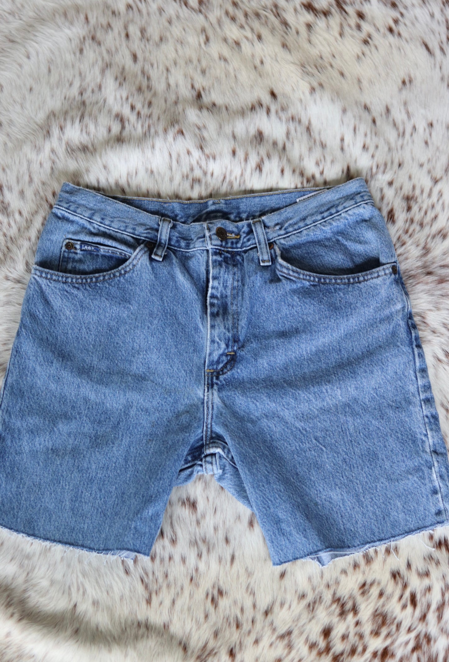 Vintage Lee Denim Mom Shorts