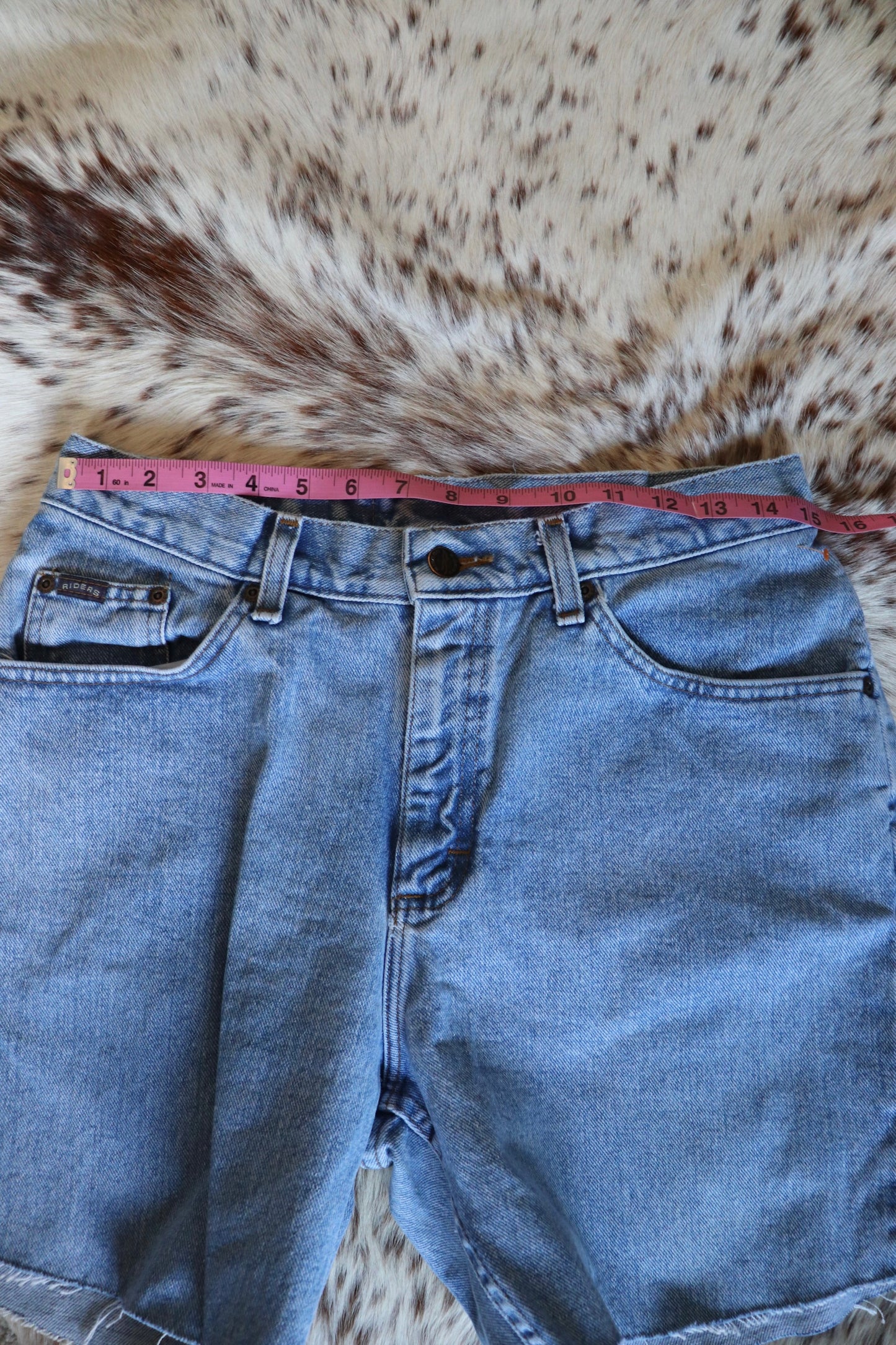 Up-cycled Lee Riders Shorts