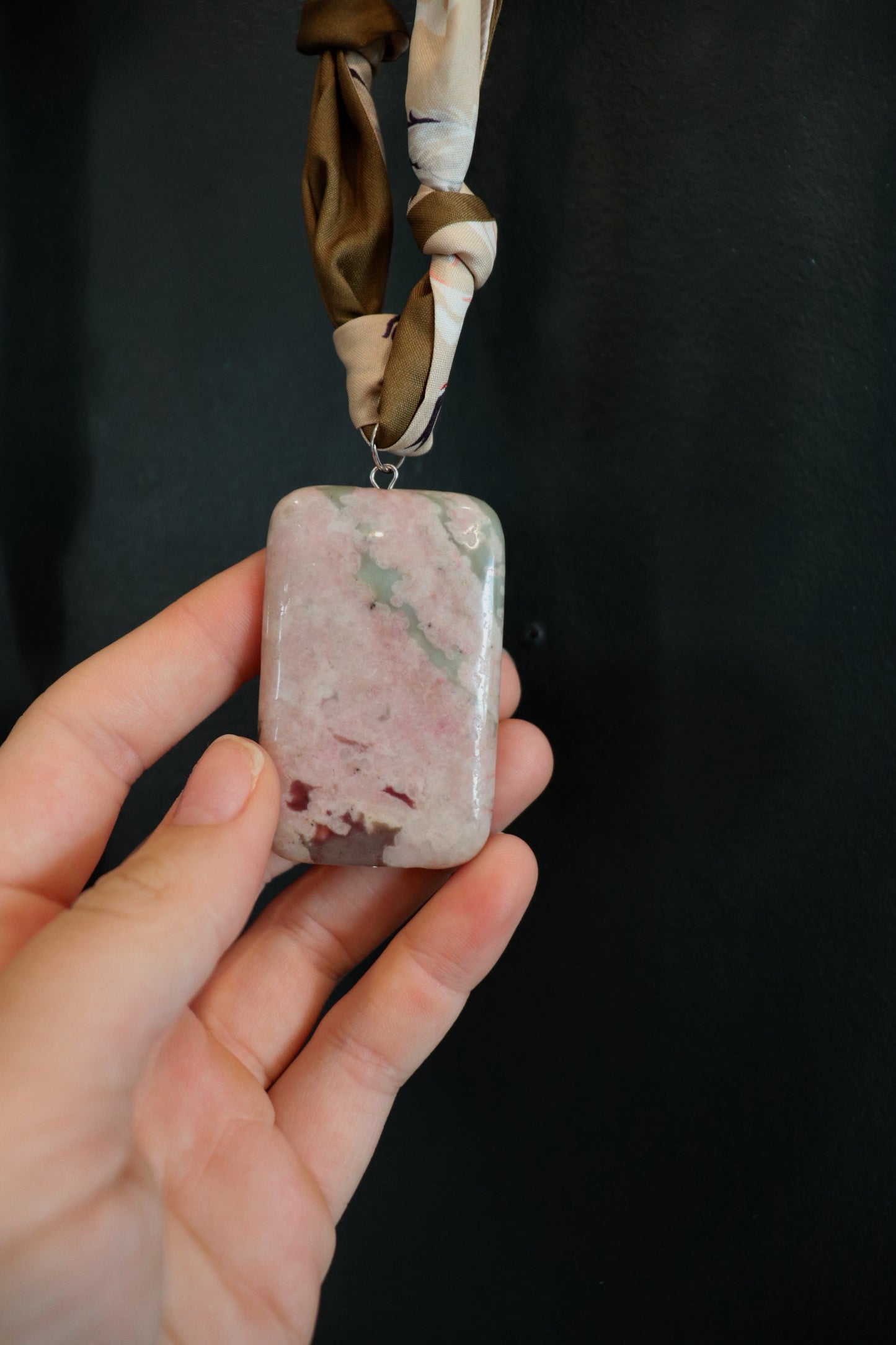 Pendant Scarf Necklace
