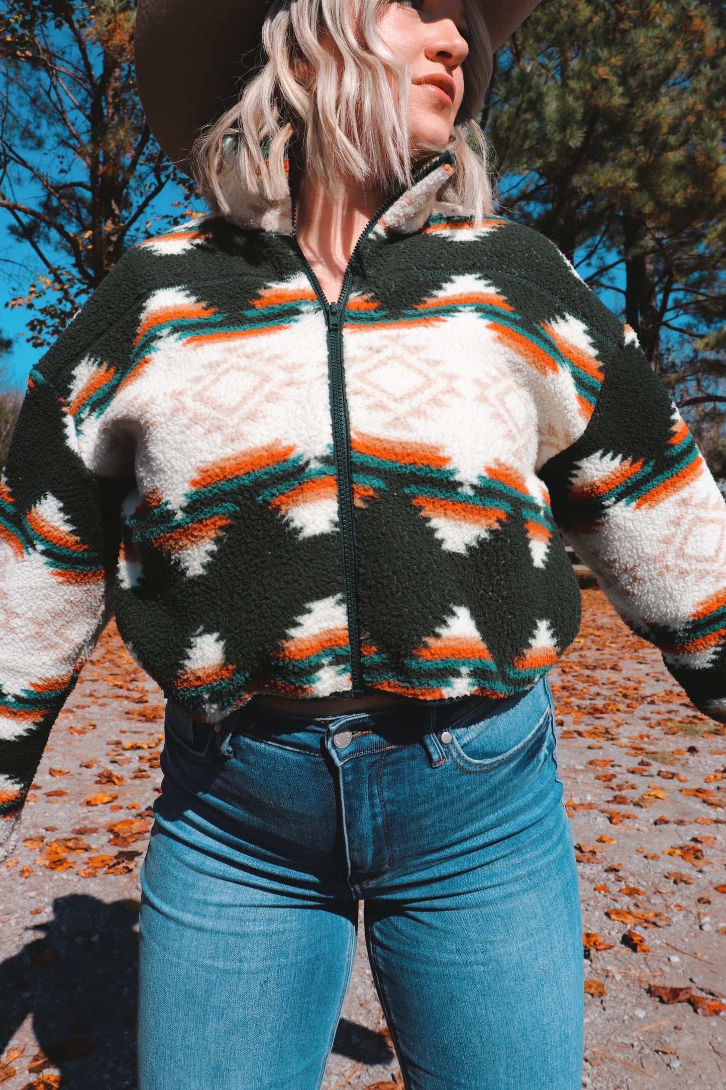 Zay Chic Zip Up Jacket
