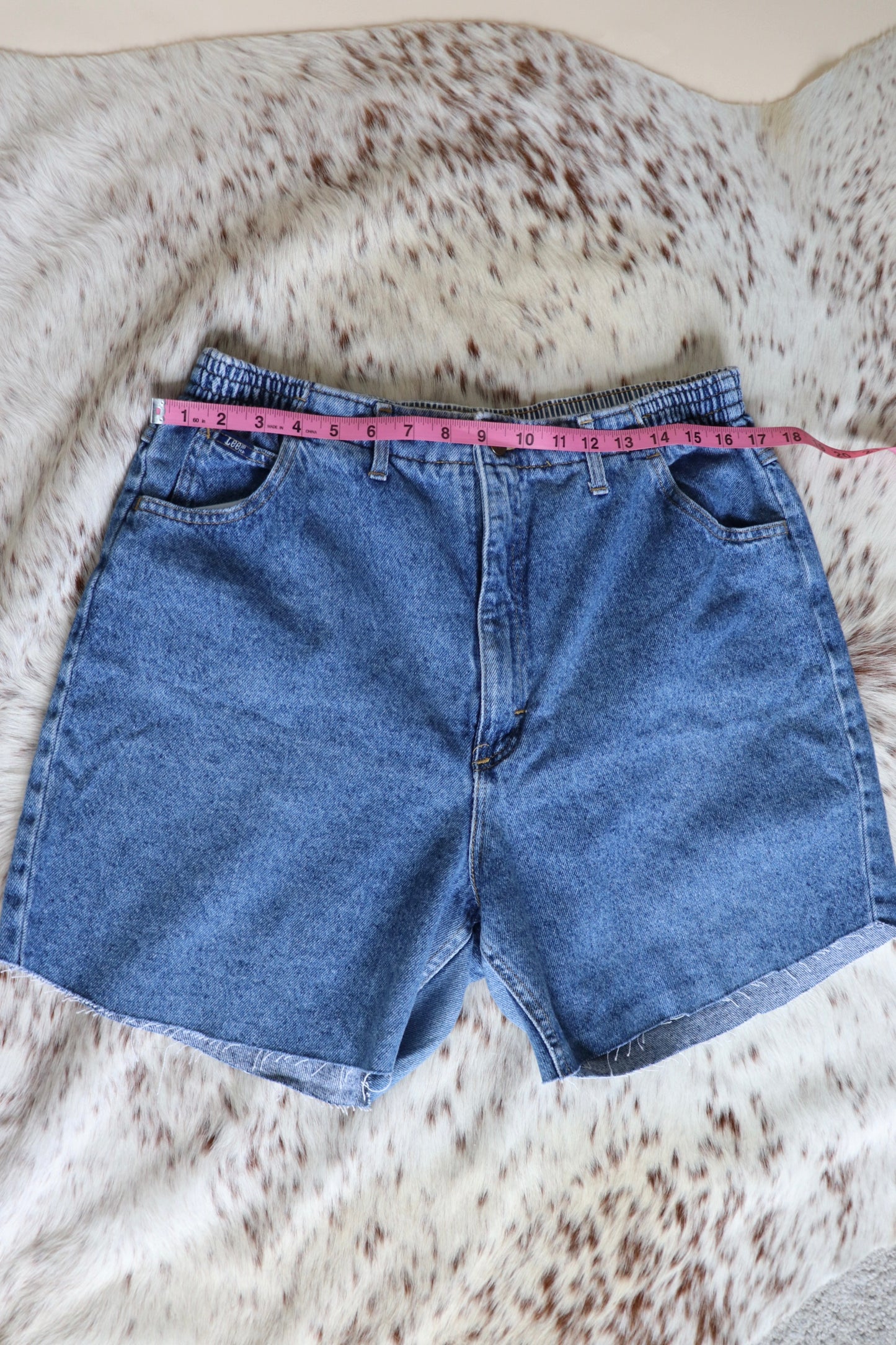 Vintage Lee Cutoff Denim Shorts