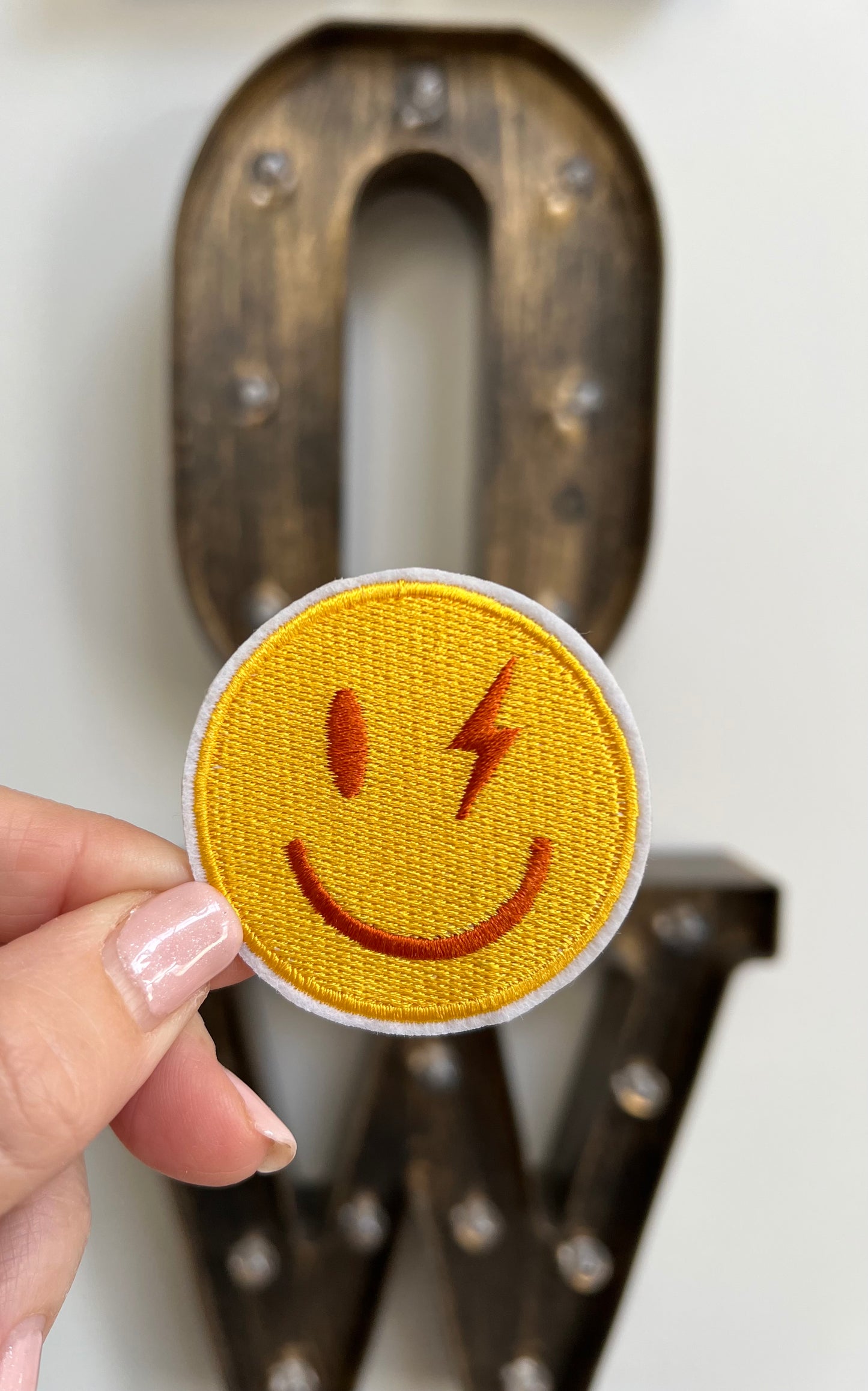 Wink Smiley Patch