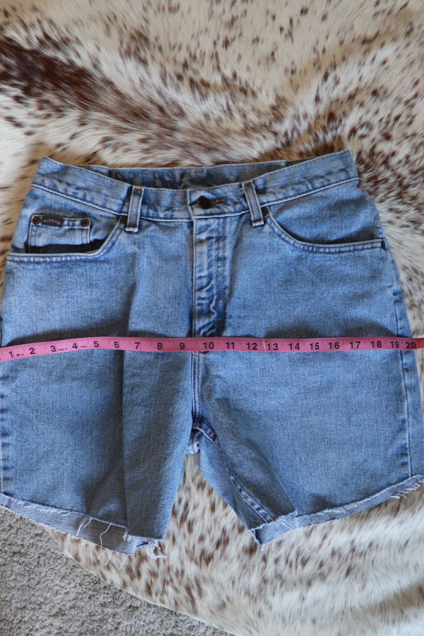 Up-cycled Lee Riders Shorts