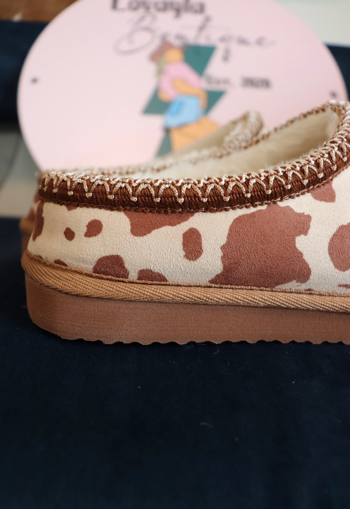 Callie Cow Slipper
