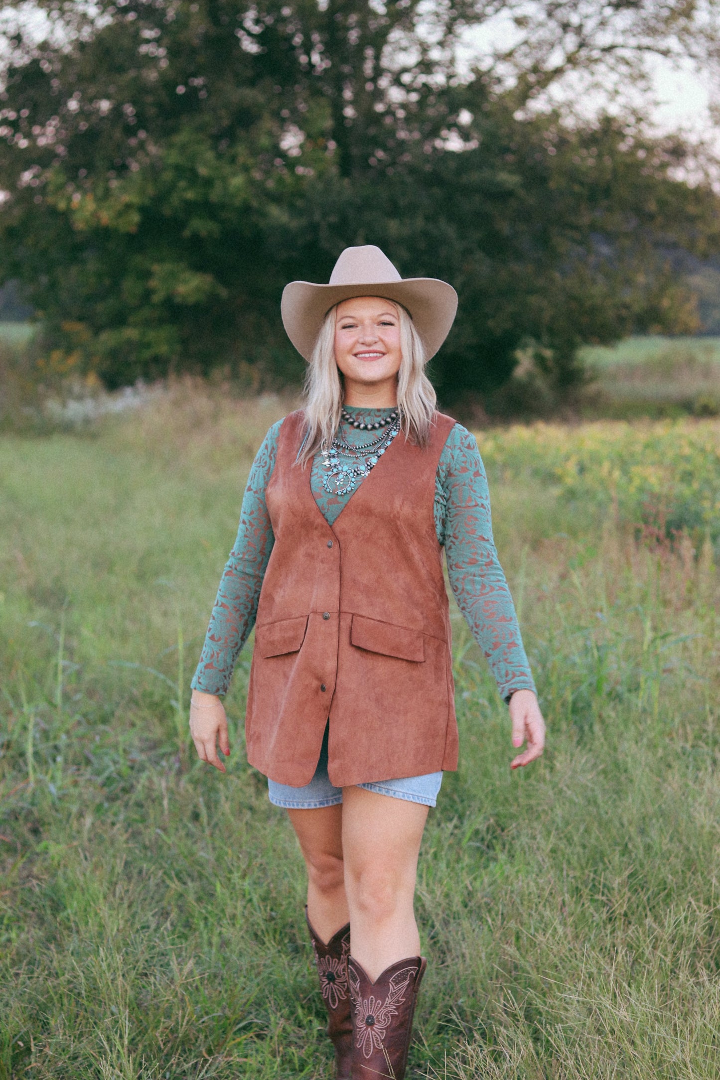 Long Sadie Vest