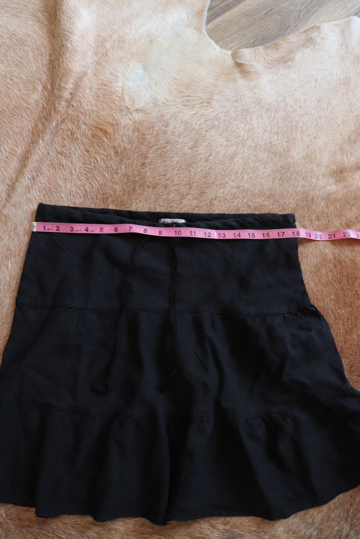 Allen Allen Black Skirt