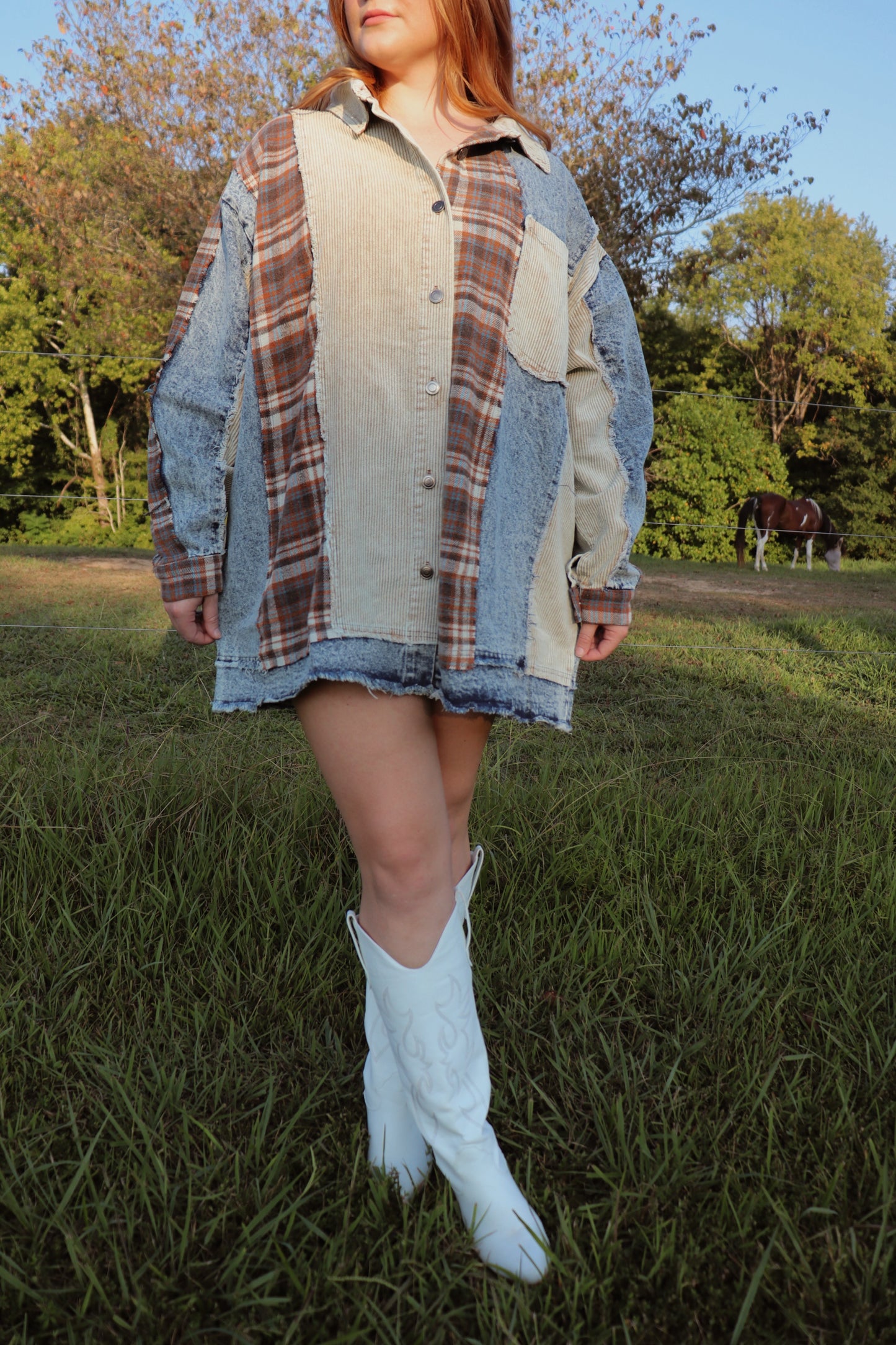 Charlotte Denim Shacket