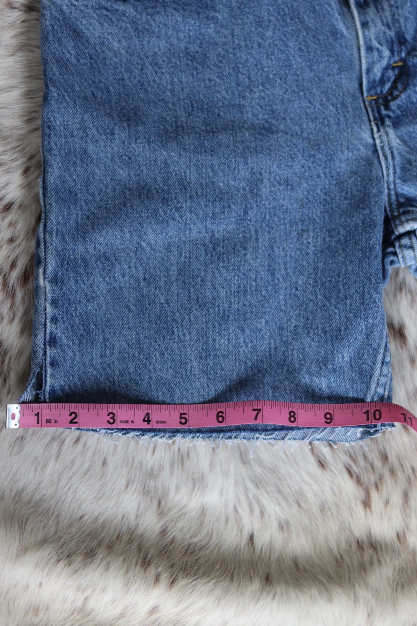 Vintage Lee Denim Mom Shorts