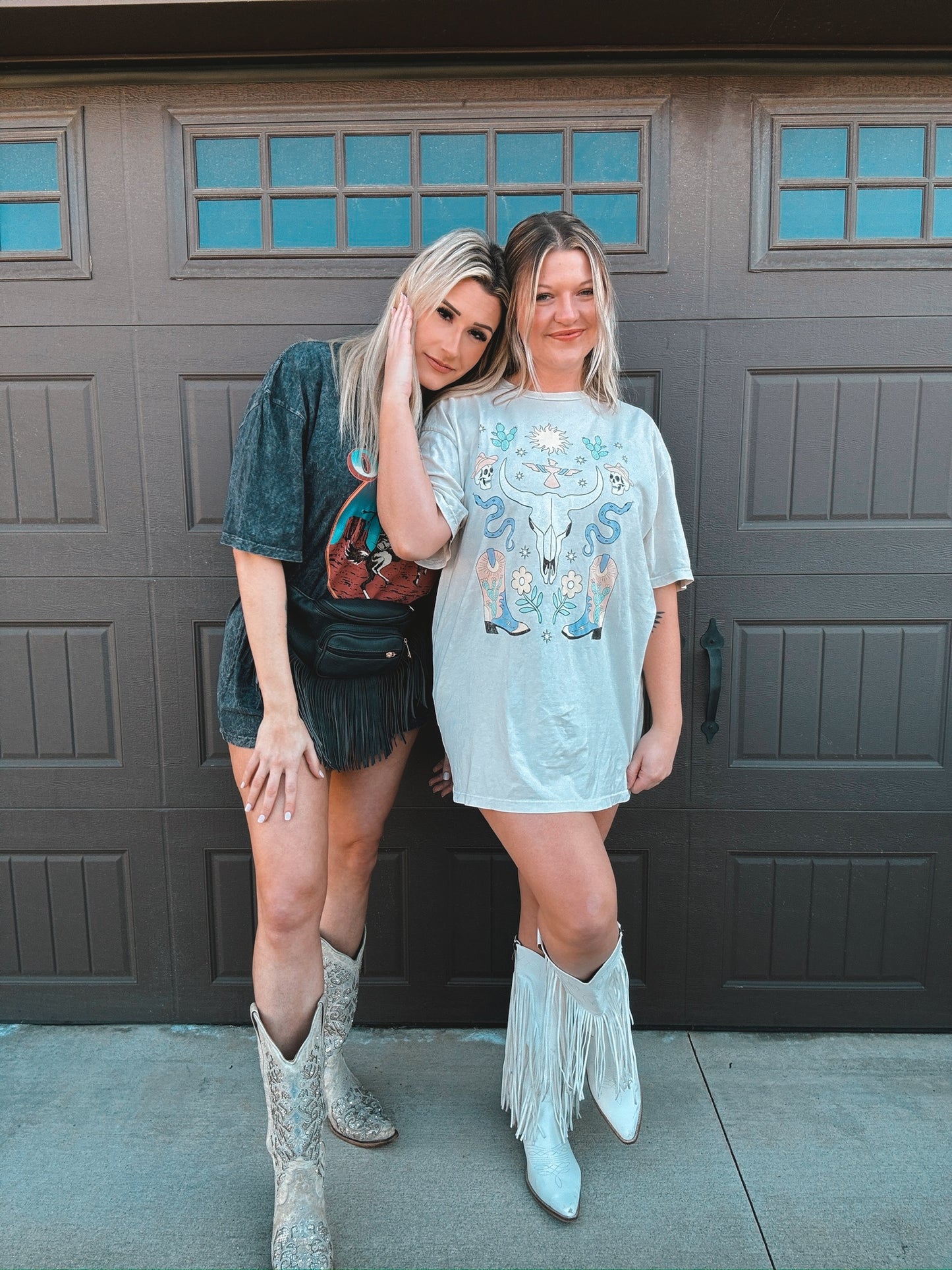 Girly Cowgirl Mineral Washed T-Shirt