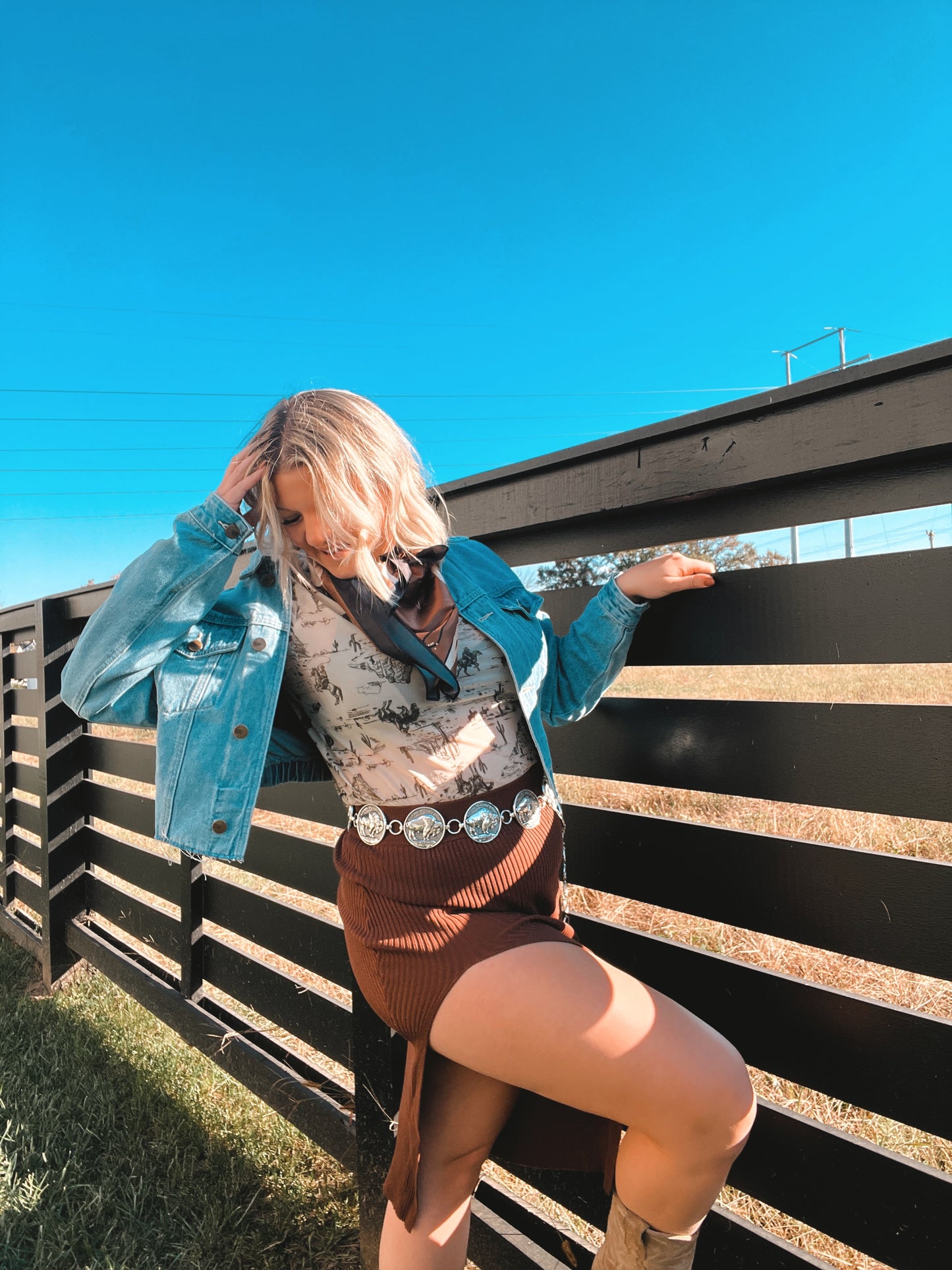 Rocky's Crop Denim Jacket