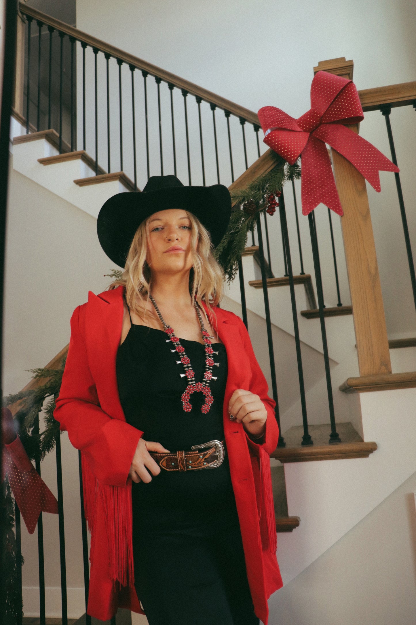 The Tess Fringed Blazer