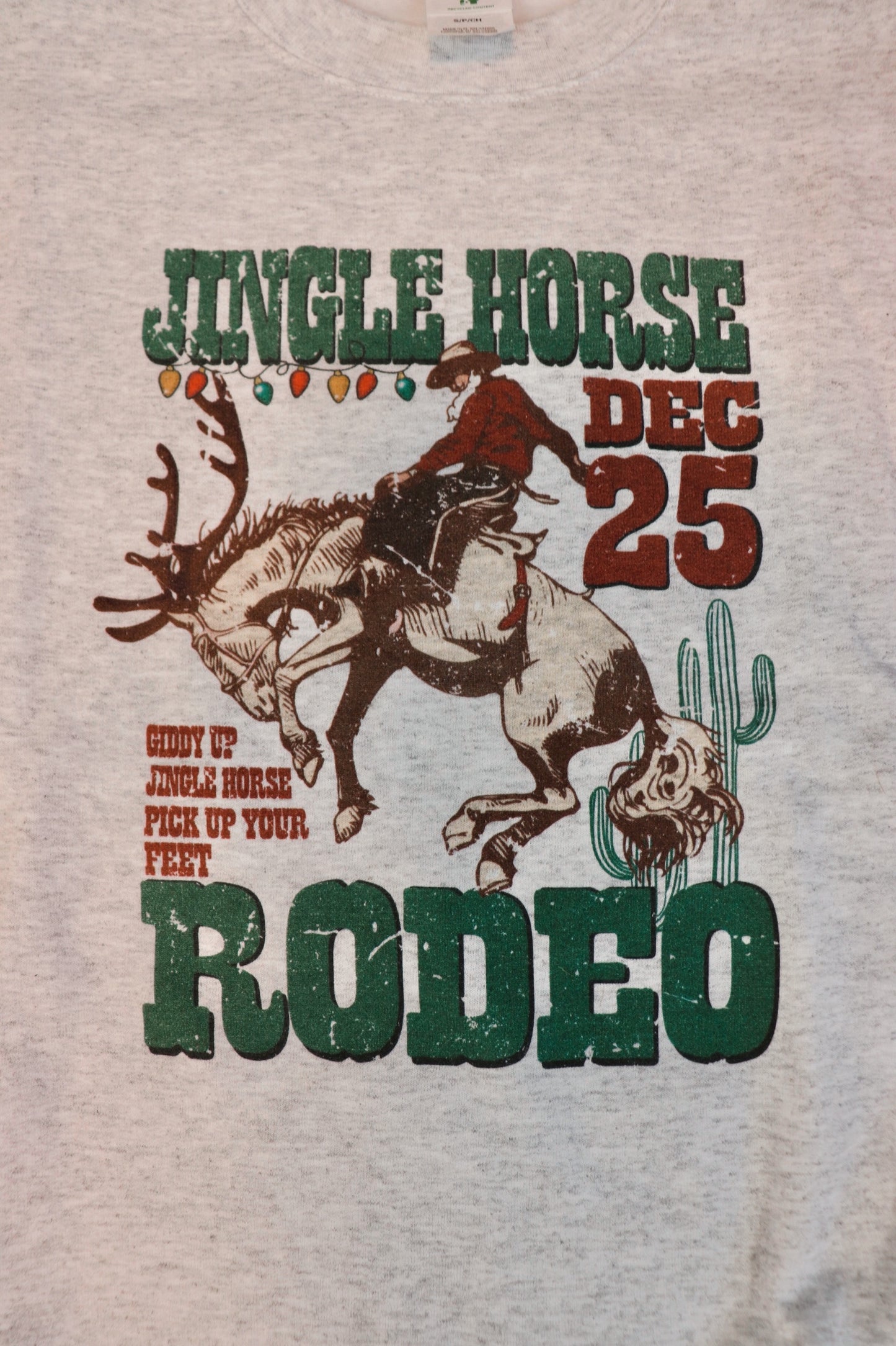 Jingle Horse Rodeo Crewneck