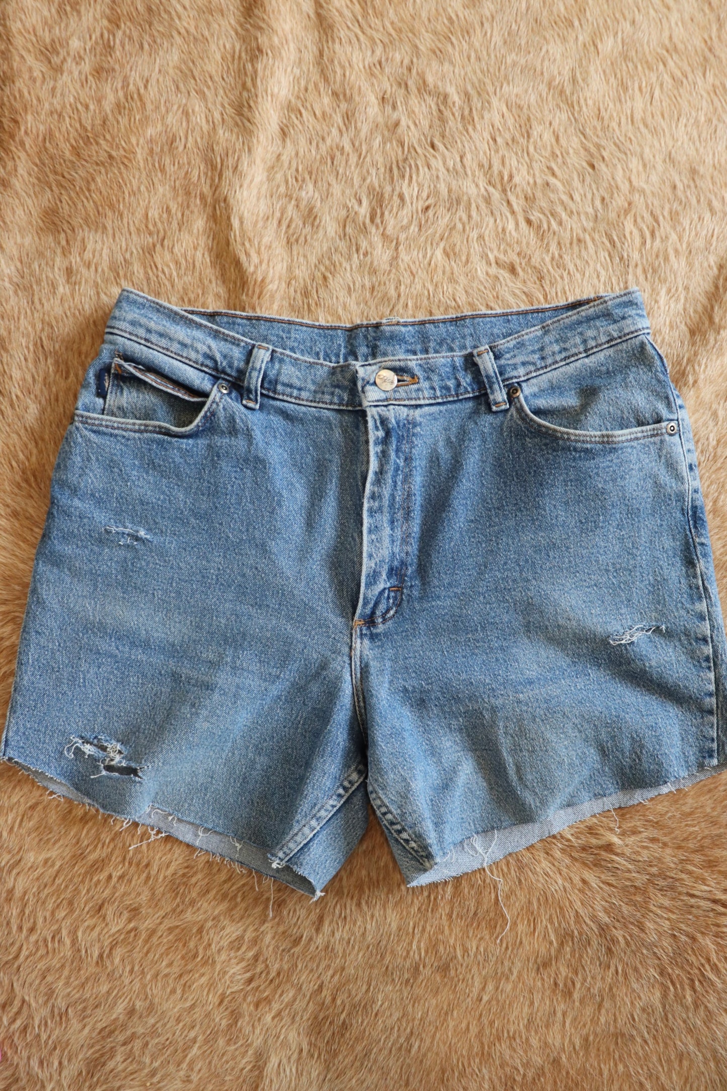 Chic Vintage Denim Shorts