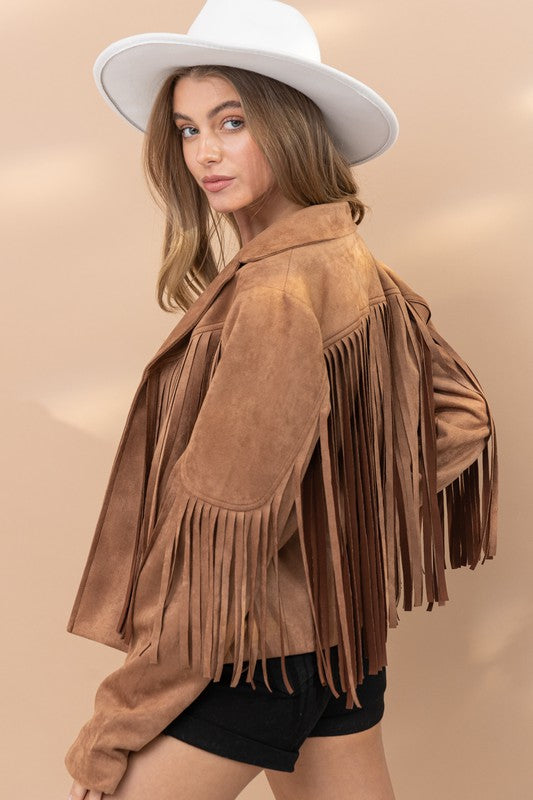 Rodeo Style Fringe Jacket