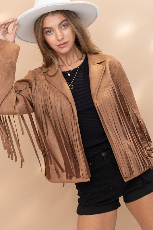 Rodeo Style Fringe Jacket