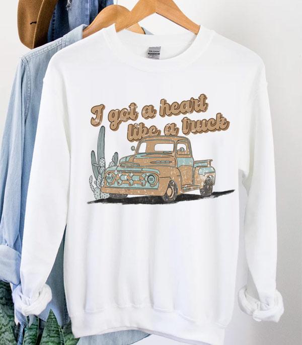 Heart Like a Truck Crewneck