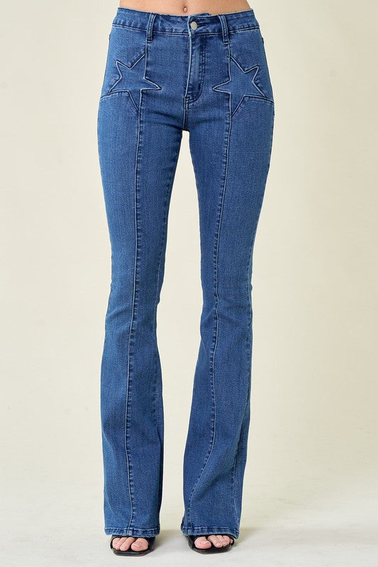 In the Stars Denim Flares