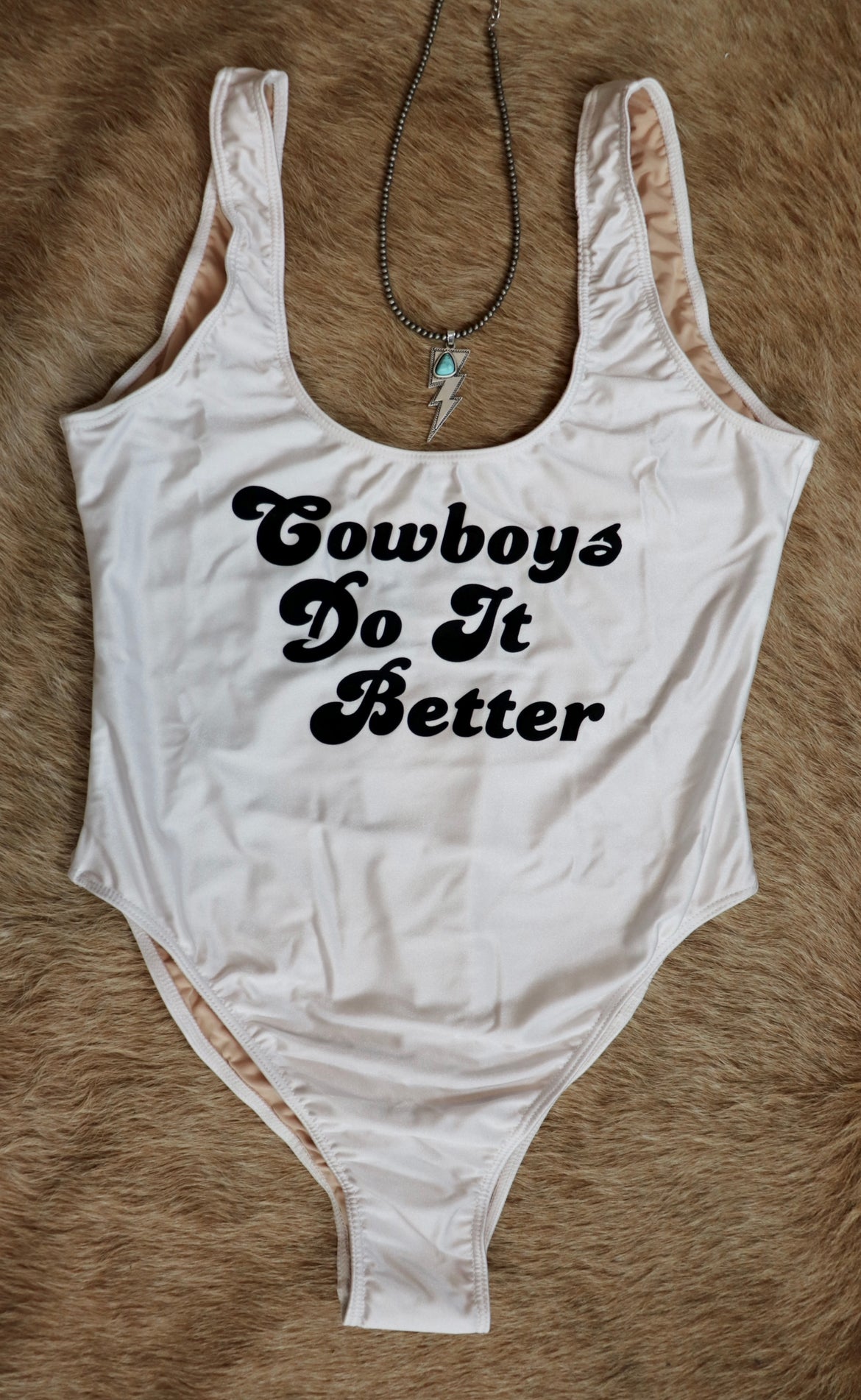 Cowboys Do It Better One Piece Swimsuit
