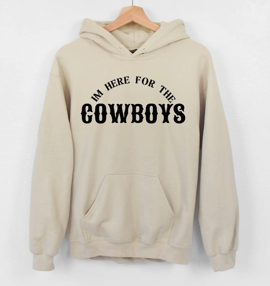 Here for the Cowboys Hoodie