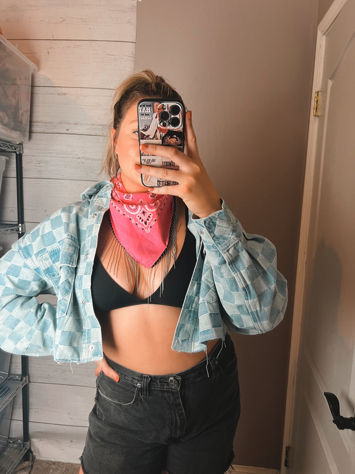 Rhinestone Concert Bandana