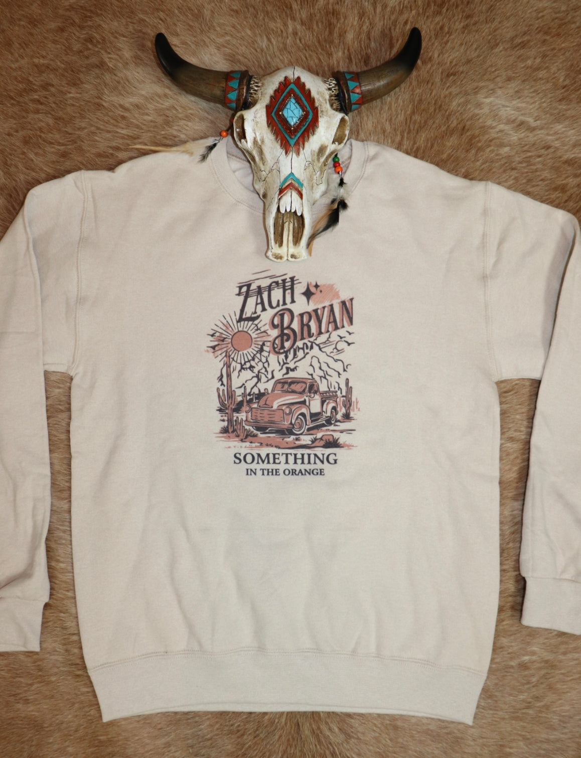 Vintage Zach Bryan Crewneck