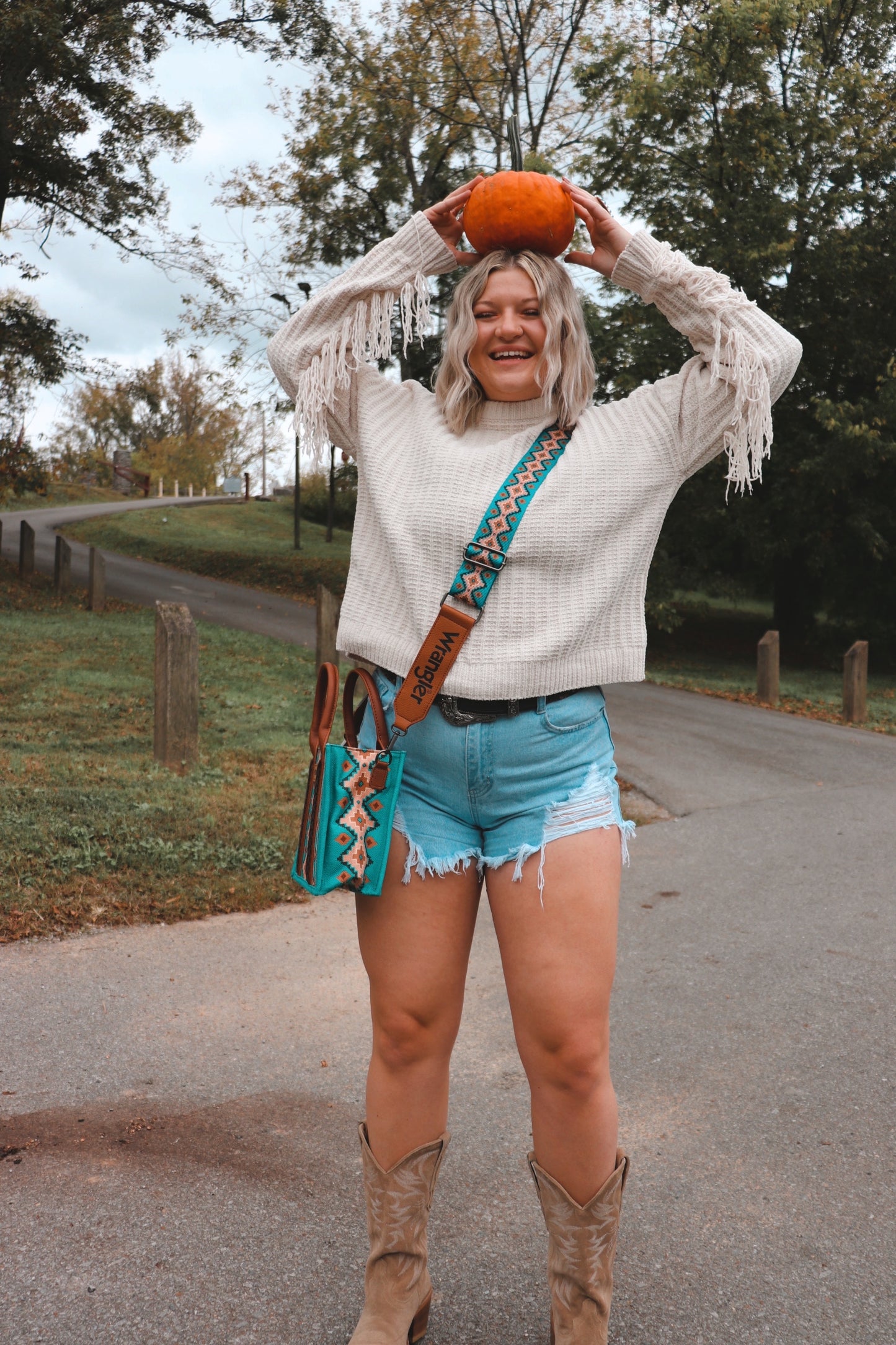 Hazel Fringed Sleeve Sweater