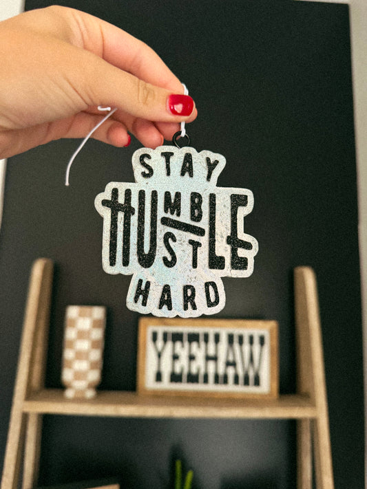 Stay Humble Car Freshener